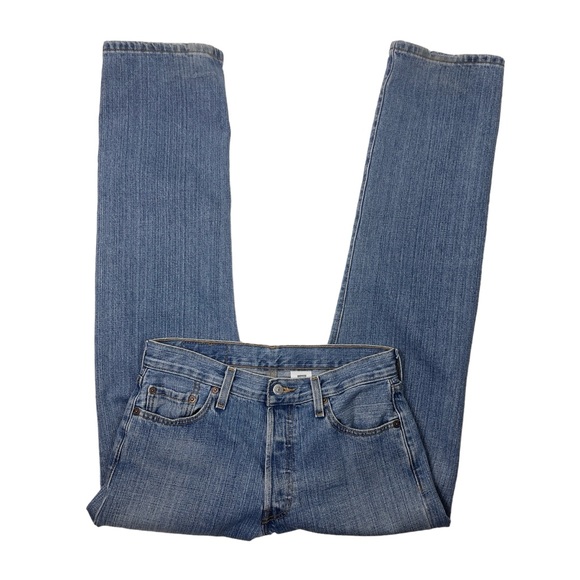 Classic Vintage Levi’s 501 Original Button Fly Mom Jeans 100% Cotton W30 x L32 - Picture 4 of 16